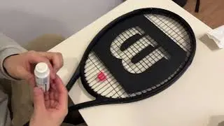 Customizing My Racket with the Wilson Logo! 🔥