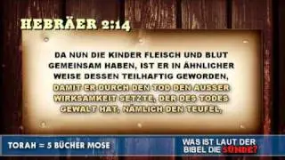 Was ist die SÜNDE laut der Bibel?