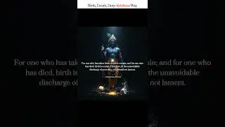 Life's Ultimate Secret: Krishna's Wisdom on Birth & Death #bhagvadgita  #shorts #krishna #hinduism
