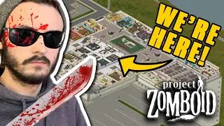 Surviving BLACK FRIDAY in PROJECT ZOMBOID  |  MALL SURVIVAL