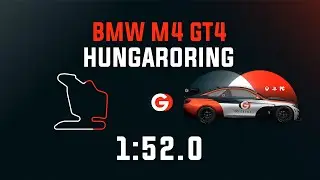 Hungaroring 1:52.0 - BMW M4 GT4 - GO Setups | ACC 1.9.5