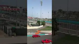 Yas Marina Circuit Ferrari parade #yasmarinacircuit #ferrari #ferrari_speed_  #ferraricars