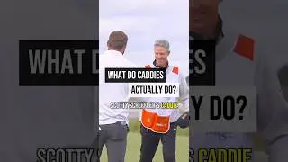 Чем на самом деле занимаются кэдди для гольфа во время тура? 🤔⛳️ #гольф