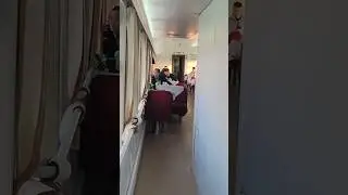 China Train Dining Room