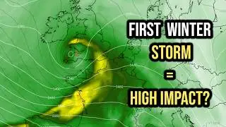 Snow Tomorrow, Stronger Atlantic Storm Next? Rapid Cyclogenesis Signal for Europe
