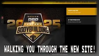 RBP WEB FEATURES & WALK THROUGH | Fantasy League, Rate Your Physique, Rate Your Form, Predictions