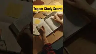 3 Study Secret Tips of a Topper to Top Any Exam | Every Student Must Watch This #shorts