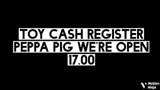Welcome to grocery Shopping Malling ( Lotte Runvan ) CASH REGISTER PEPPA PIG TOYS