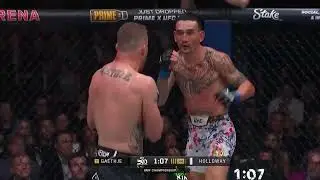 max holloway vs justin gaethje highlights