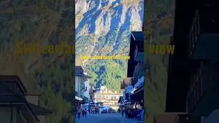 Grindelwald beautiful Swiss valley #shorts #nature #swiss