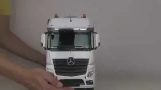 Review of RC Truck ACTROS 6x6 HOOK LIFTER - ScaleART