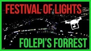 GoPro And Drone Footage Of East Peoria Festival Of Lights Folepi's Forrest