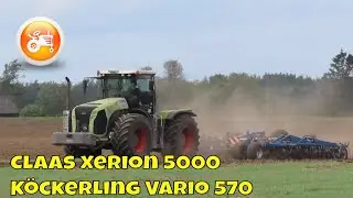 Tillage 2023 | Claas Xerion 5000 & K&ouml;ckerling Vario 570 cultivator