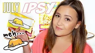 IPSY GLAM BAG JULY 2017 | UNBAGGING & TRY ON
