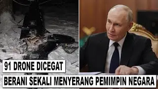 MISTERI 91 Drone Menyerbu Rumah Putin, Untung Bisa Digagalkan