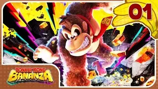 Donkey Kong Bananza playthrough [Part 1: It's On Like...Well, You Know]
