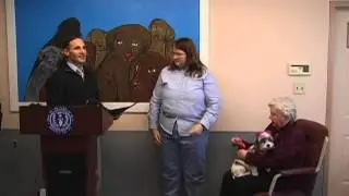 Miracle the Dog adoption presser vosot - 2/13/2014