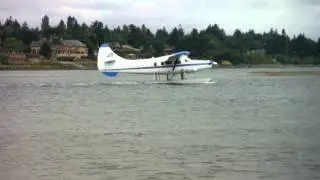 Vancouver Island Air turbo otter C-GVIX taking off