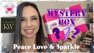 Peace Love & Sparkle MYSTERY BOX / Plus I'm the Balm Lip Balm Subscription