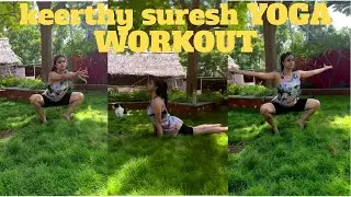 Keerthy Suresh Latest Workout Video | How Keerthy Suresh Weight Loss