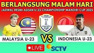 LIVE TV Nasional Malam Hari! Inilah Jadwal Timnas Indonesia U-23 Vs Malaysia di Piala AFF U-23 2025