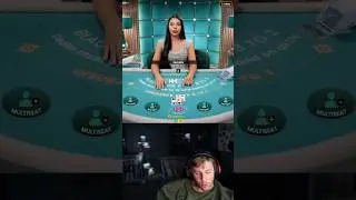 THAT IS A HUGE HAND! #blackjack #shorts #highlights