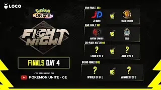 Fight Night Pokemon Unite: Day 4 Grand Final ( Feat. S8UL, JD GANG, MATKA GAMING & TEAM GRIFFIN)