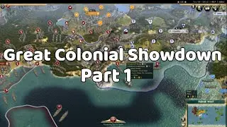 The Great Colonial Showdown: AI Battle in Civilization V (Part 1)