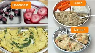 3 Healthy Baby Food Recipes for 10+ Months | Breakfast, Lunch & Dinner | BLW
