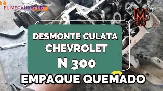 como desmontar la culata de chevrolet n 300