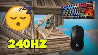 Relaxing ASMR Fortnite 😴 Clean Builds & Keyboard Clicks | 1v1s (4K 240 FPS)