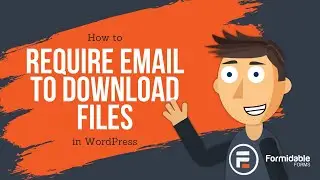 How to Require an Email to Download Files in WordPress