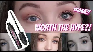 WORTH THE HYPE! DOES BENEFIT'S BAD GAL BANG MASCARA REALLY WORK?! | ABBY ♡