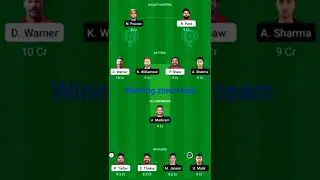 today my dream 11 team DC vs SRH #shorts ipl 2022