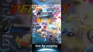 Chou low hp outplay 🥶. #shorts #mlbb #mobilelegends