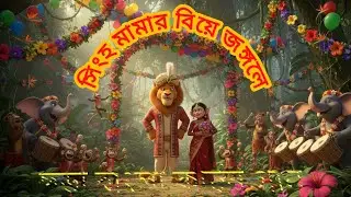 &ldquo;সিংহ মামার বিয়ে 🦁 | Bangla Kids Cartoon Song | Funny 3D Animal Wedding Video&rdquo;