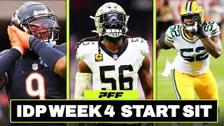Week 4 IDP Start or Sit | PFF Fantasy Podcast