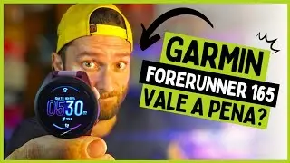 GARMIN FORERUNNER 165: Uma alternativa mais acess&iacute;vel que o 265!