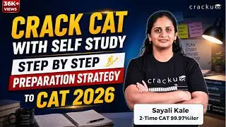 How to prepare for CAT 2026 exam at home without coaching | CAT Self Preparation Strategy