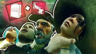 New Family играет за МАЙКЛА МАЙЕРСА с красными аддонами НАДГРОБИЕ + КЛОК ВОЛОС | Dead by Daylight