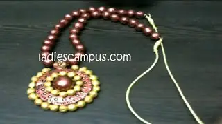 DIY | Learn Terracotta jewellery Garland making - Part 2 (c)