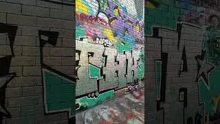 Граффити на стене в переулке ~ Марриквилль | Сидней, Австралия.