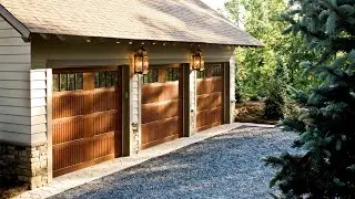 Sapele Garage Door | GEORGIA