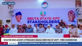 Delta APC Stakeholders' Meeting: Sen. Omo-Agege's Attendance Signals New Era Of Unity - Oghenesivbe