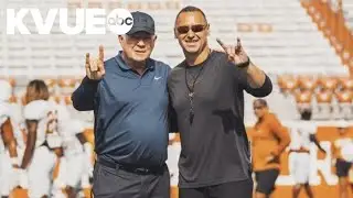 Mack Brown special guest at Texas Football scrimmage