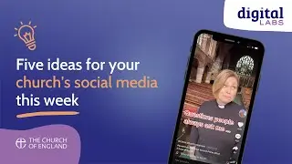 Five posts to share on your church social media this week
