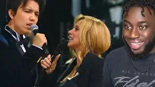 Dimash Qudaibergen, Lara Fabian, Aida Garifullina Ti Amo Cosi Reaction