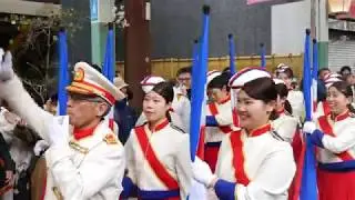 ２０１９年 さくらパレード（消防音楽隊カラーガード隊・出雲商業高校・甲西高校・早稲田摂陵高校ウィンドバンド・近江高校・両洋高校）
