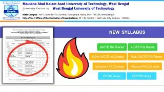 B.Tech Makaut 1st Semester Syllabus Explained🔥(For All Branches)😱 #makaut #1st_year_syllabus