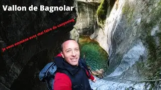 Canyoning, Vallon de Bagnolar ( Alpes-Maritimes ) #canyoning #canyonisme [ VLOG ] #loubaou